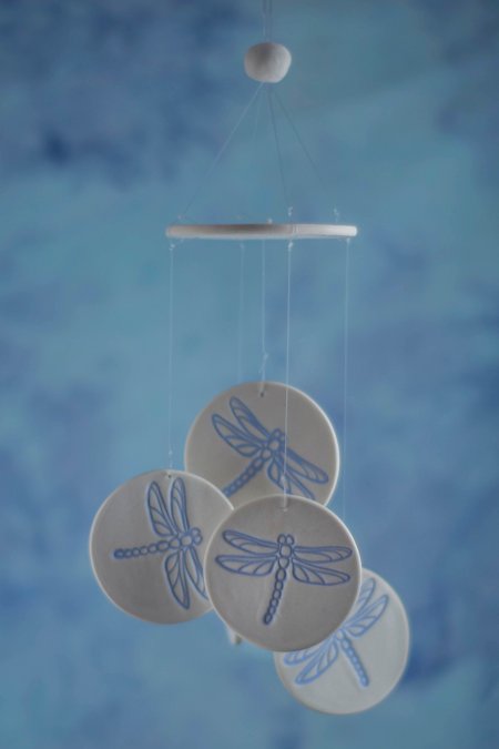 dragonfly wind chime favor