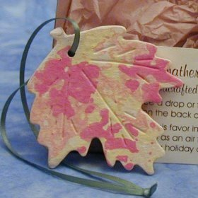 autumn leaf ornament favor