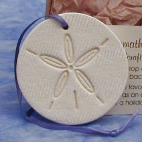 sand dollar wedding favor ornament